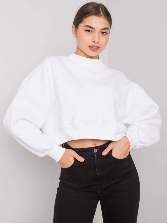 Biała bluza damska basic