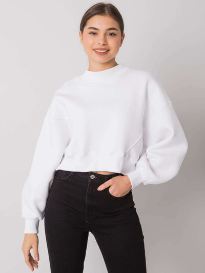Biała bluza damska basic