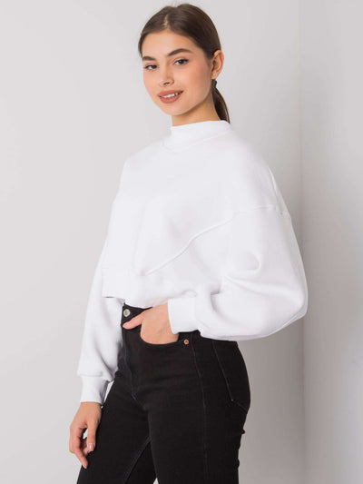 Biała bluza damska basic