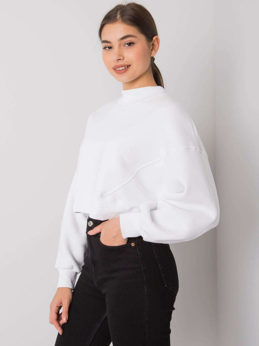 Biała bluza damska basic