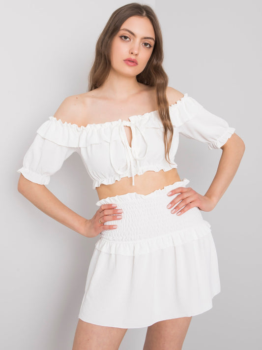 OCH BELLA Biały top damski