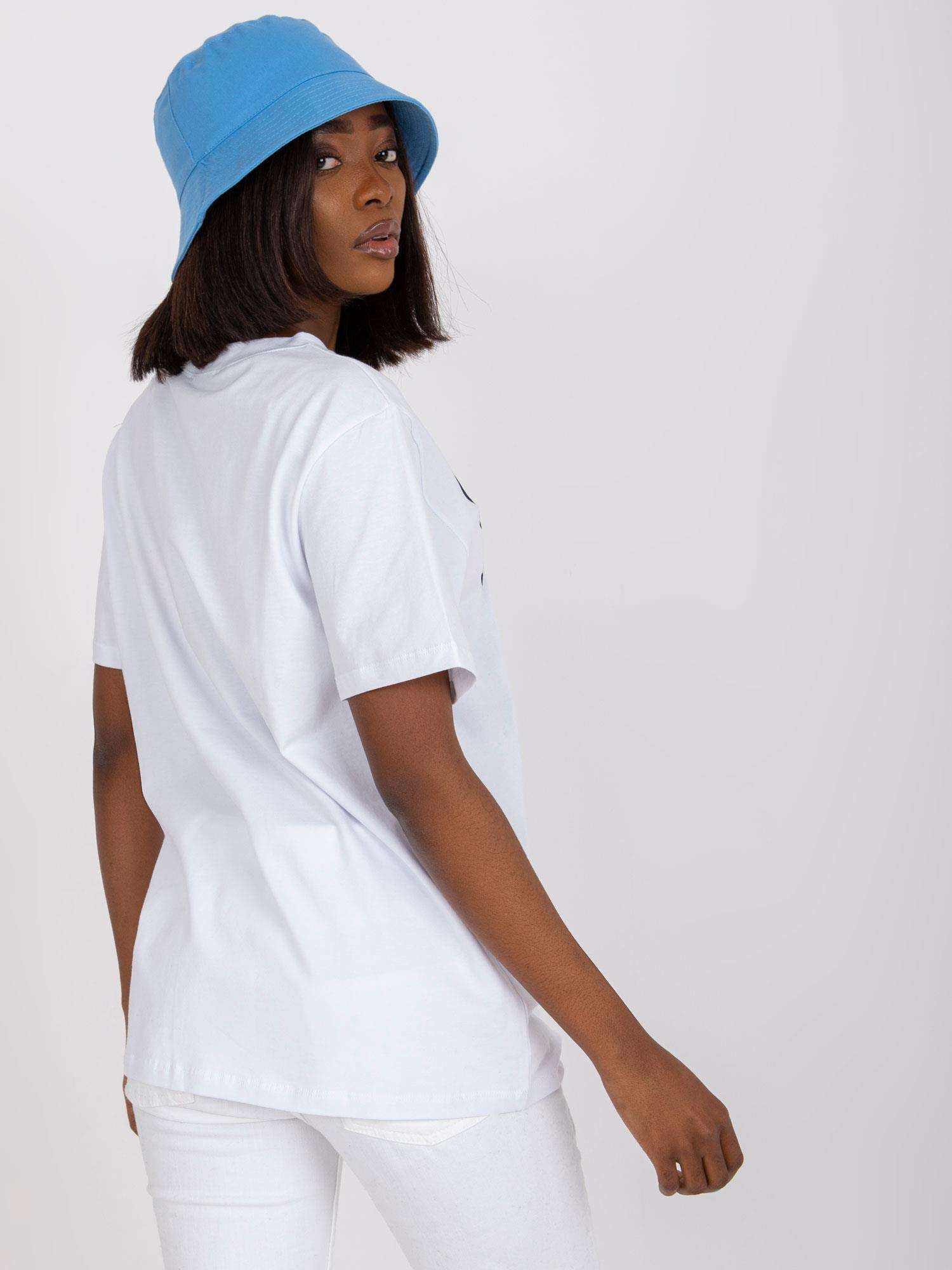 Biały t-shirt damski