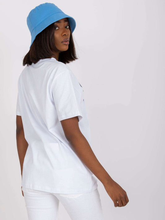 Biały t-shirt damski