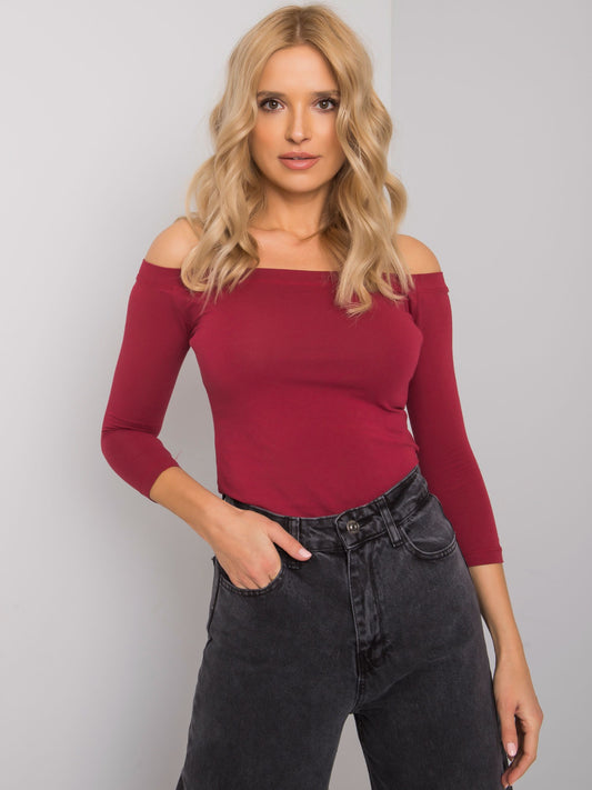Bordowa bluzka Blink