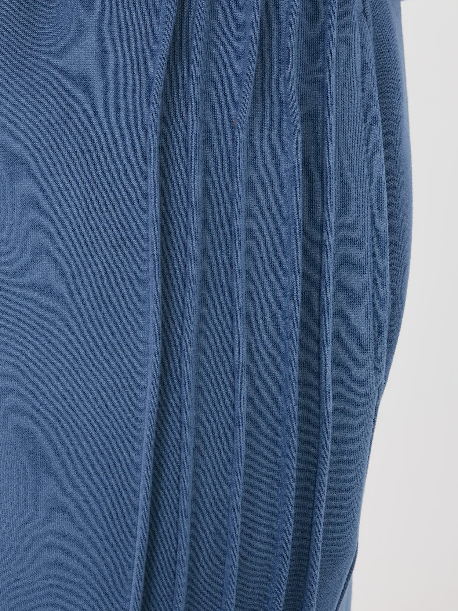 NATURAL SIDE  Brudnoniebieskie dresowe spodnie wide leg