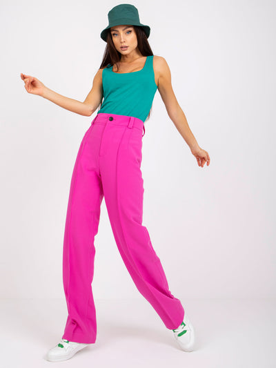 Ciemnozielony top basic