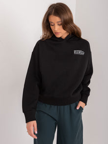 SUBLEVEL Czarna bluza z kapturem