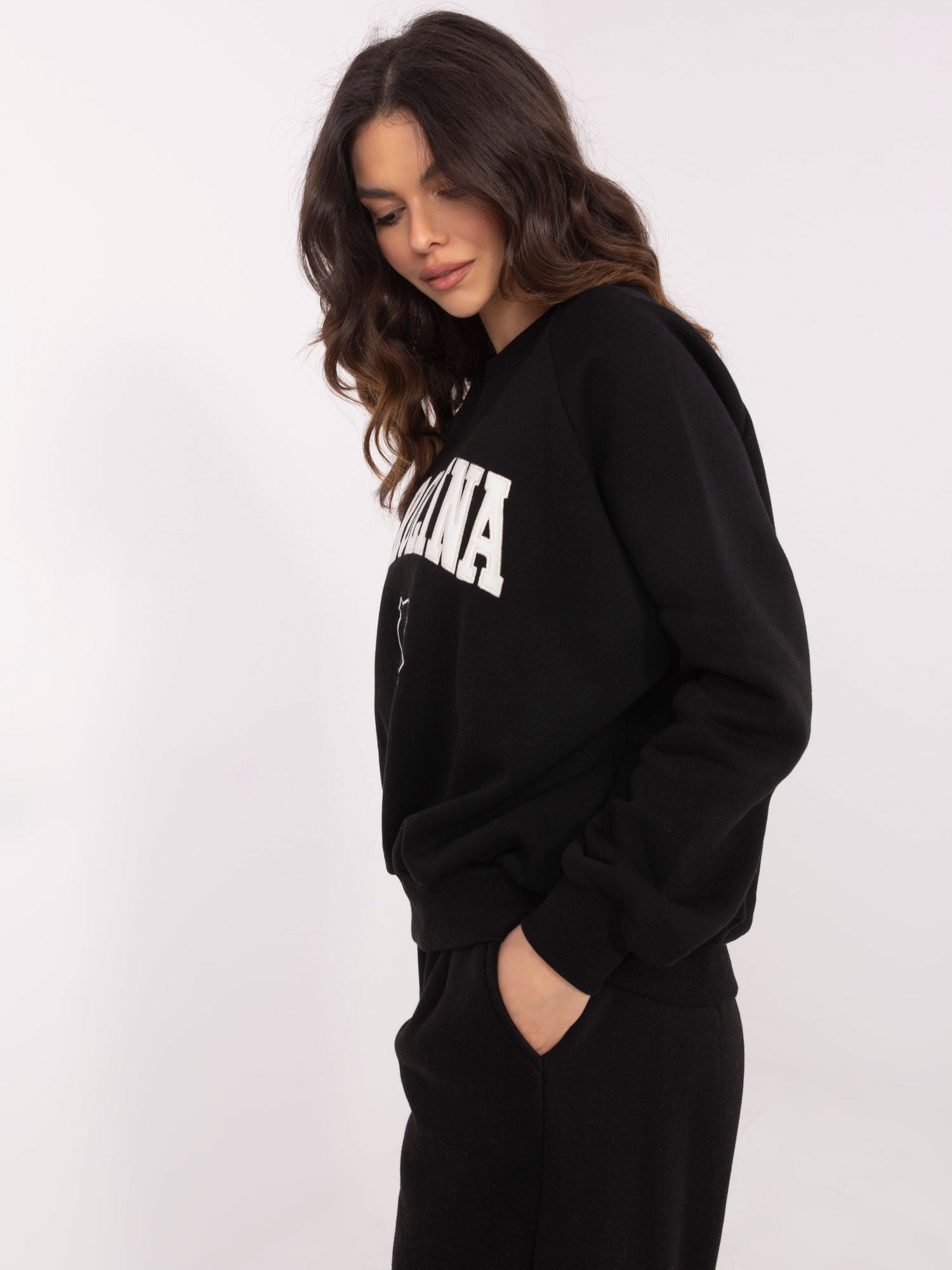 Czarna damska bluza z napisem California