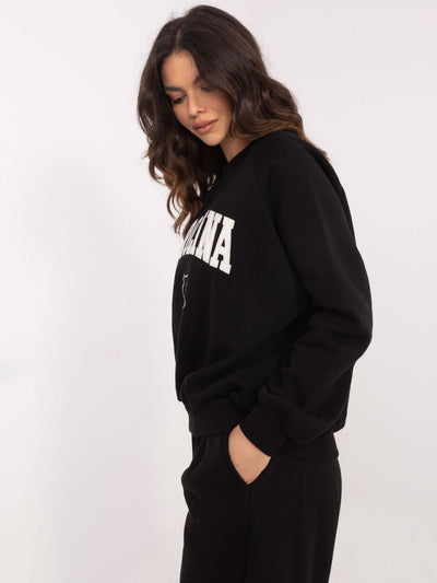 Czarna damska bluza z napisem California