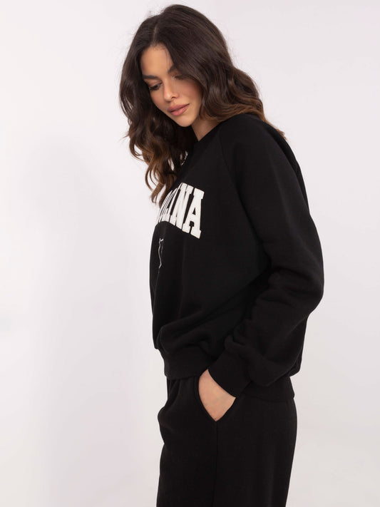 Czarna damska bluza z napisem California