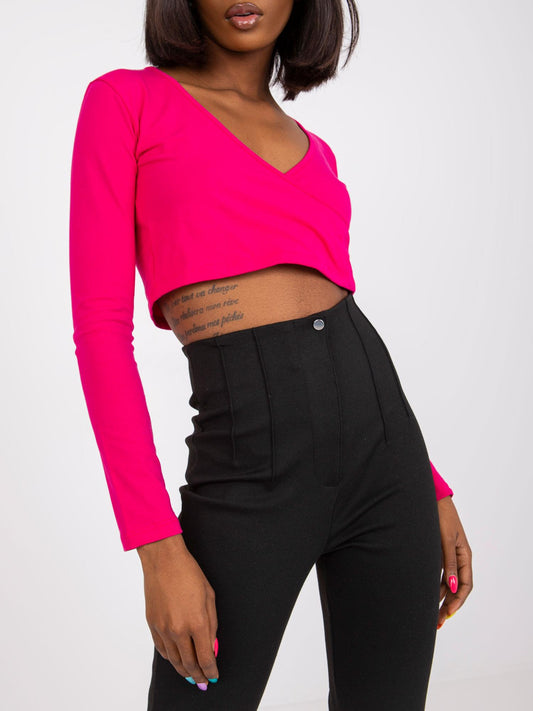 RUE PARIS Czarne legginsy damskie