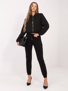 Spodnie dresowe basic czarne