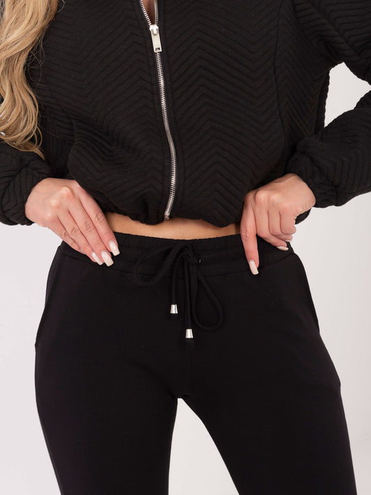 Spodnie dresowe basic czarne
