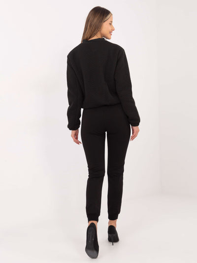 Spodnie dresowe basic czarne