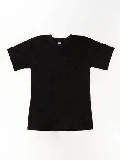 Czarny bawełniany t-shirt męski