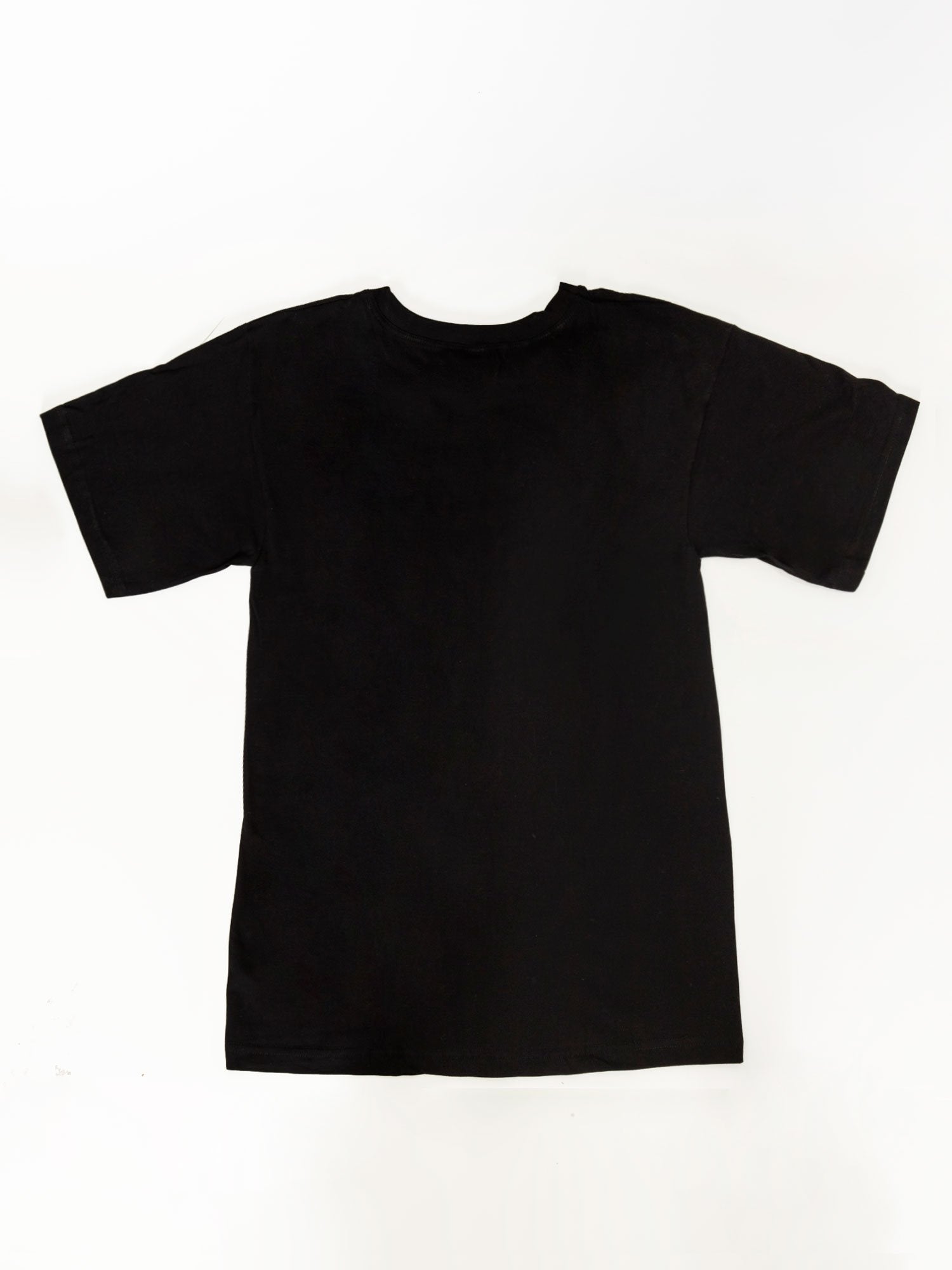 Czarny bawełniany t-shirt męski