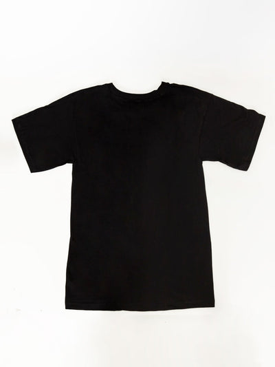 Czarny bawełniany t-shirt męski