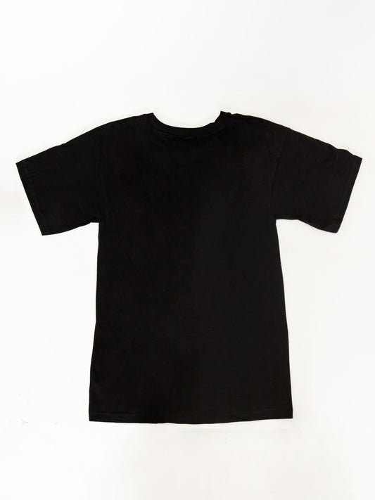 Czarny bawełniany t-shirt męski