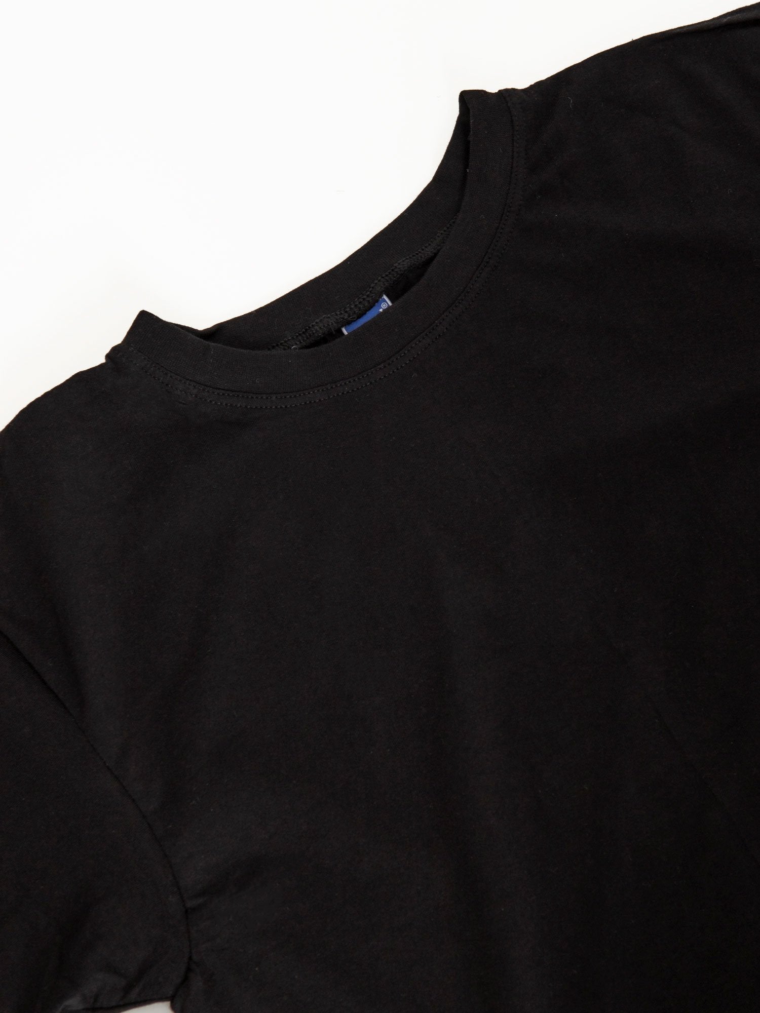 Czarny bawełniany t-shirt męski