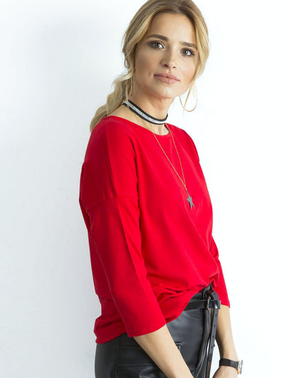 Czerwona bluzka April