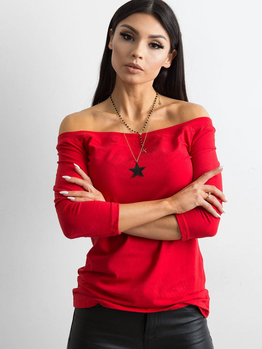 Czerwona bluzka Live