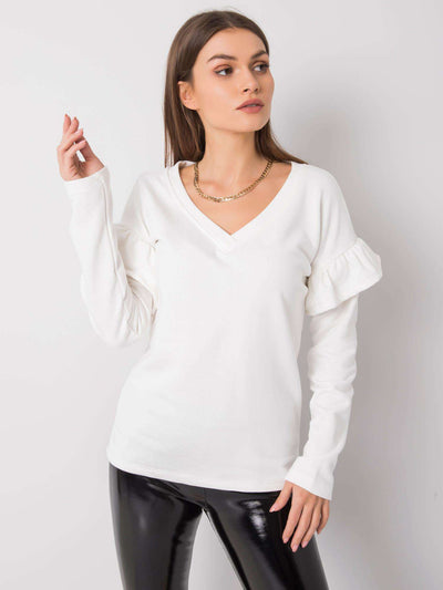 RUE PARIS Ecru bluza damska