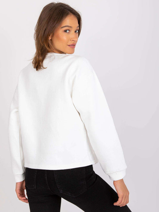 Ecru bluza dresowa damska