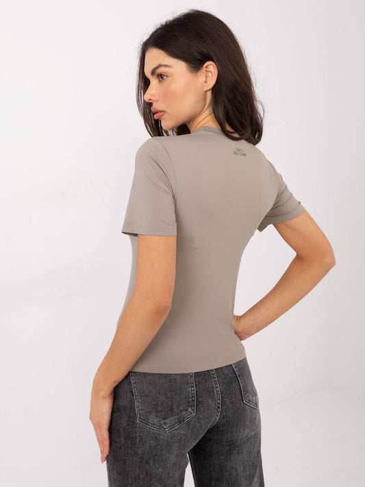 SUBLEVEL Fango dopasowana bluzka basic