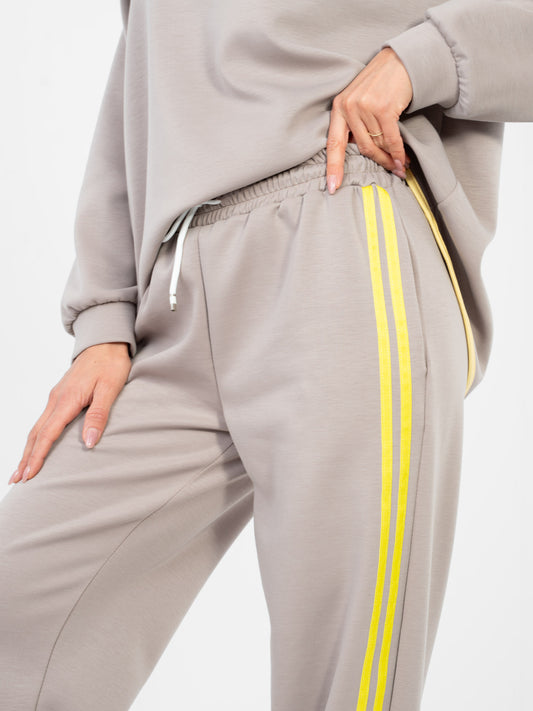 RUE PARIS Fango casualowy komplet z miękkiego materiału
