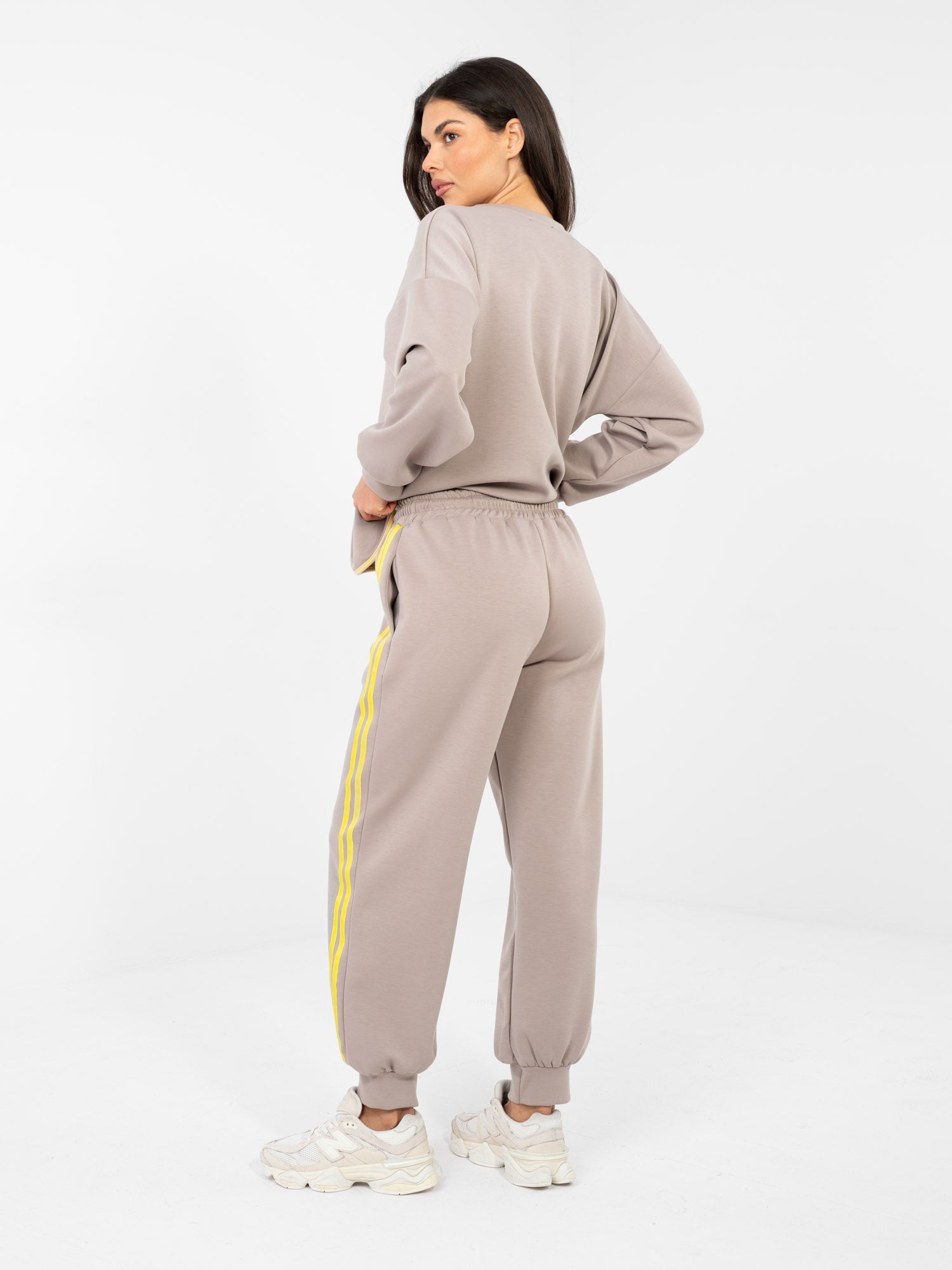 RUE PARIS Fango casualowy komplet z miękkiego materiału