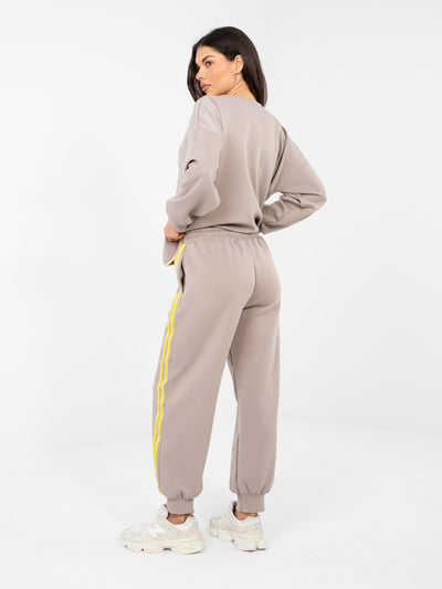 RUE PARIS Fango casualowy komplet z miękkiego materiału