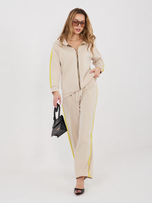 RUE PARIS Fango dresowy komplet z bluzą oversize