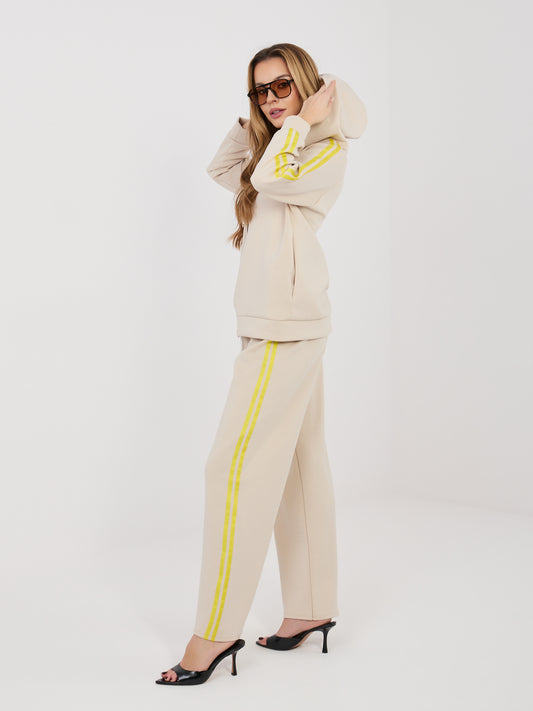 RUE PARIS Fango dresowy komplet z bluzą oversize