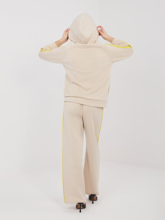 RUE PARIS Fango dresowy komplet z bluzą oversize