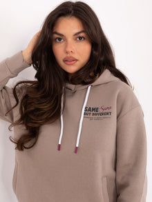 SUBLEVEL Fango bluza z nadrukiem na plecach