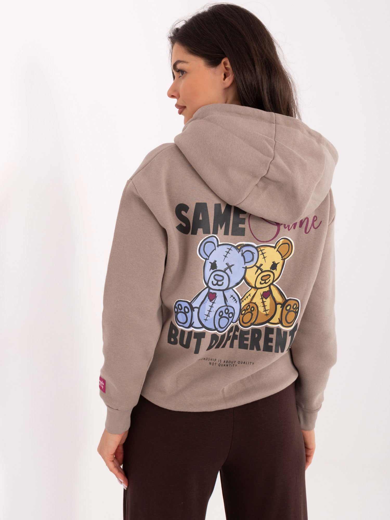SUBLEVEL Fango bluza z nadrukiem na plecach