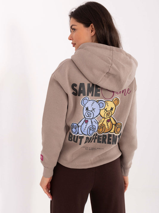 SUBLEVEL Fango bluza z nadrukiem na plecach