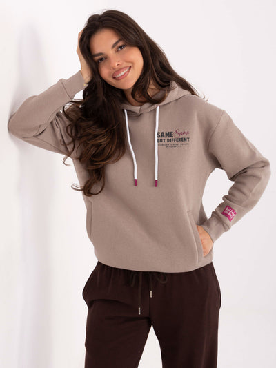 SUBLEVEL Fango bluza z nadrukiem na plecach