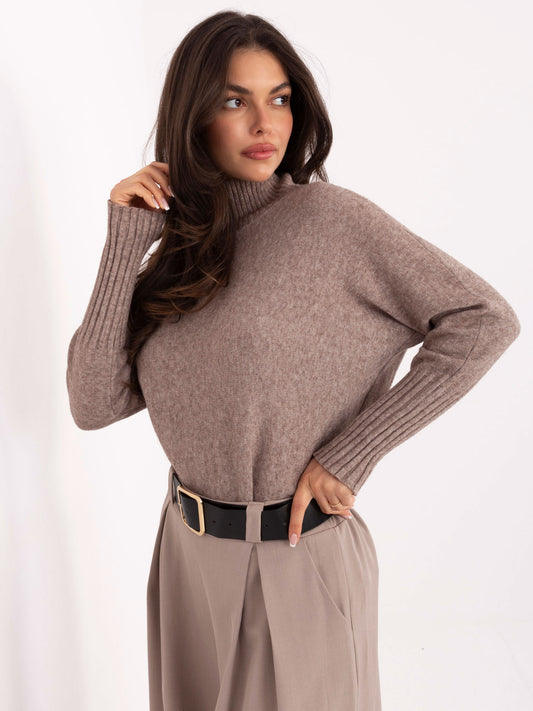RUE PARIS Fango sweter golf o kroju oversize