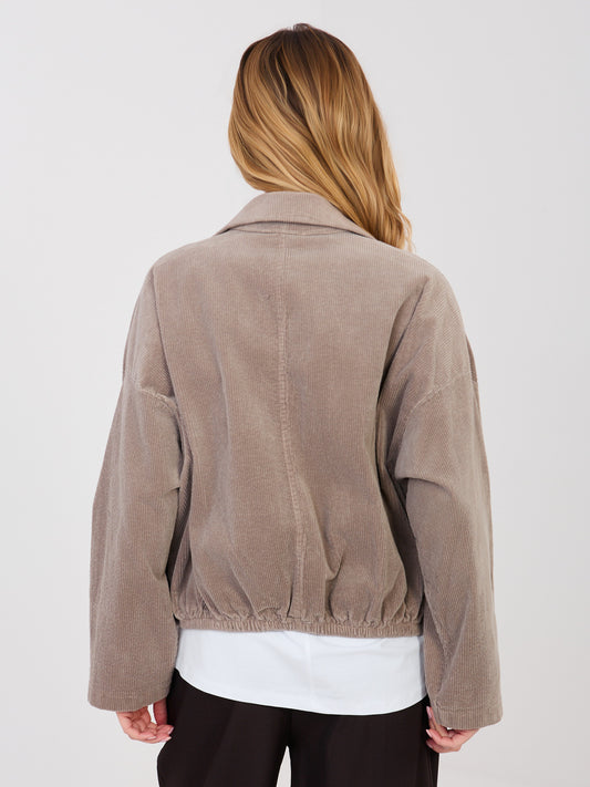 RUE PARIS Fango sztruksowa kurtka typu bomber