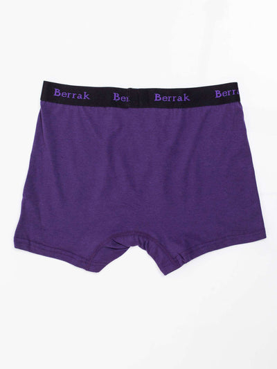 Męskie bokserki fioletowe