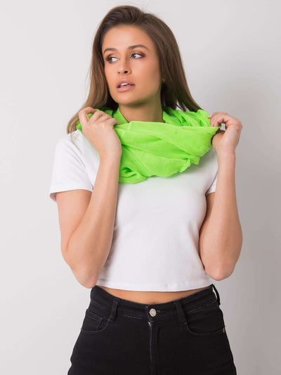 Fluo zielony komin z wiskozy