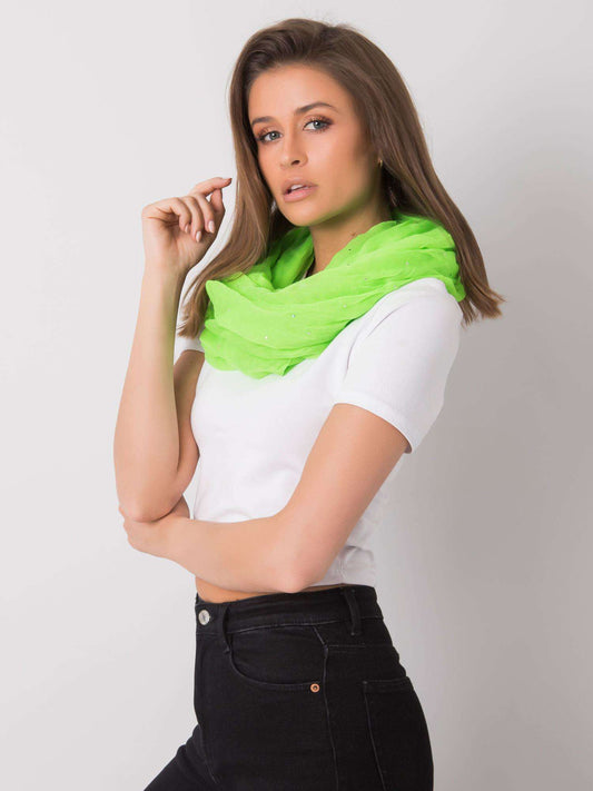 Fluo zielony komin z wiskozy