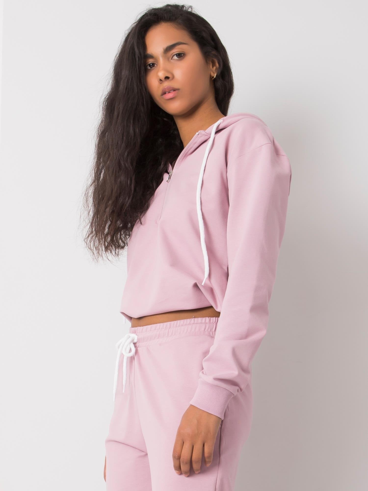 SUBLEVEL Jasnofioletowa bluza damska