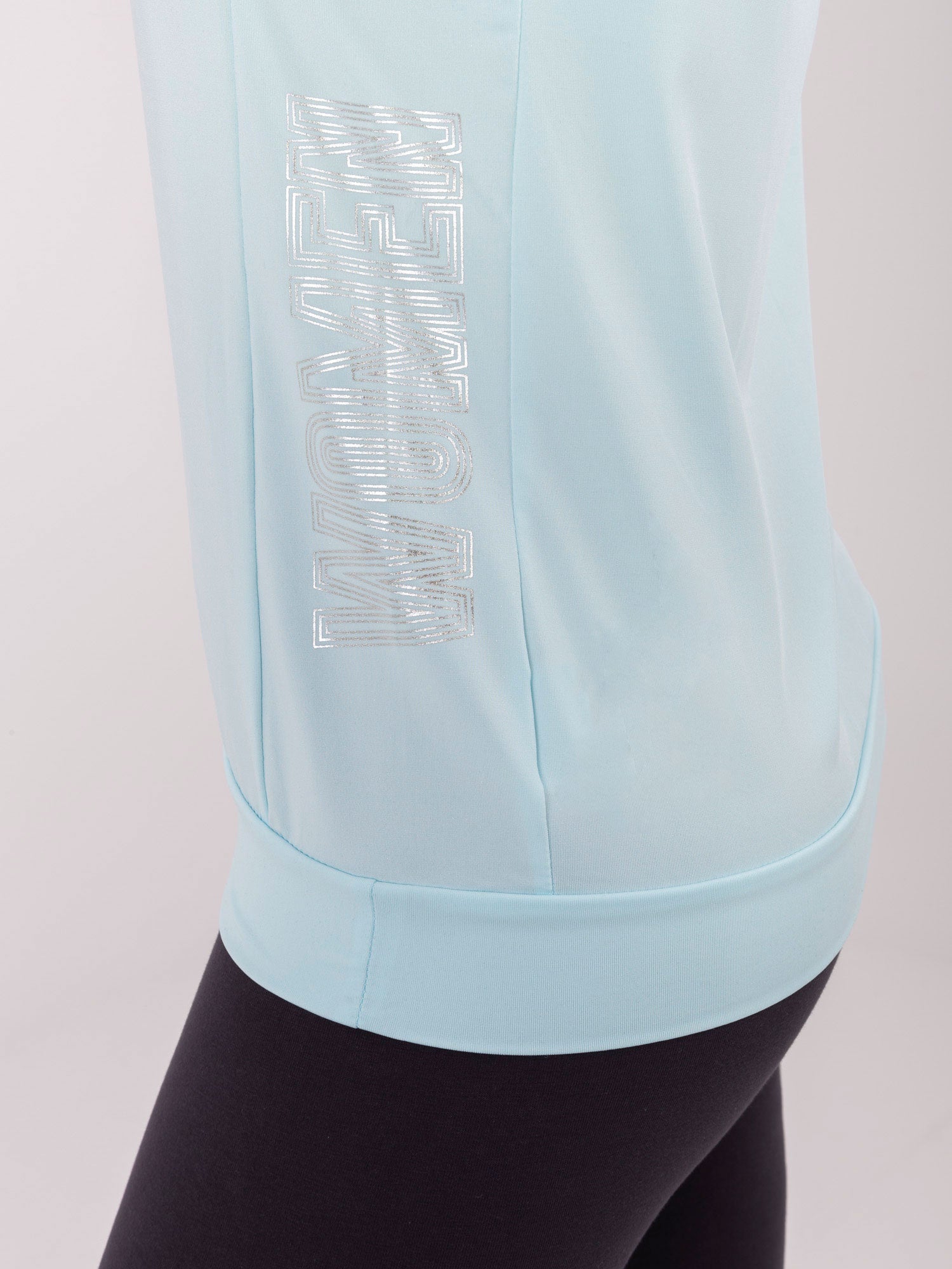 TOMMY LIFE Jasnoniebieska sportowa bluza
