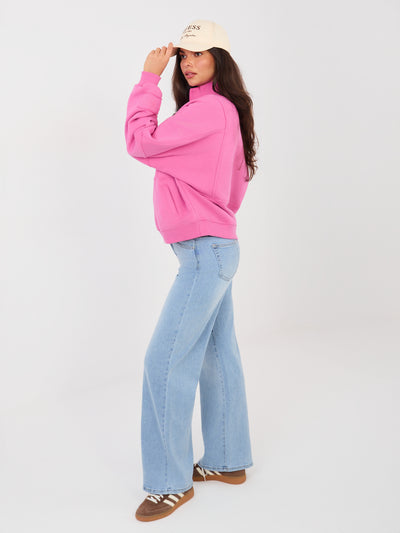 Jasnoniebieskie damskie jeansy straight leg