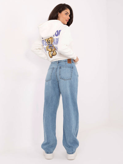 SUBLEVEL  Jasnoniebieskie jeansy typu balloon fit