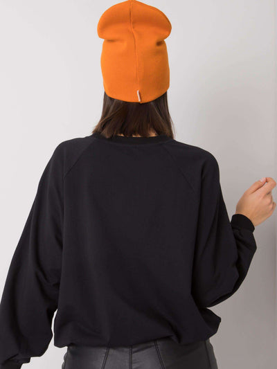 Jasnopomarańczowa czapka beanie