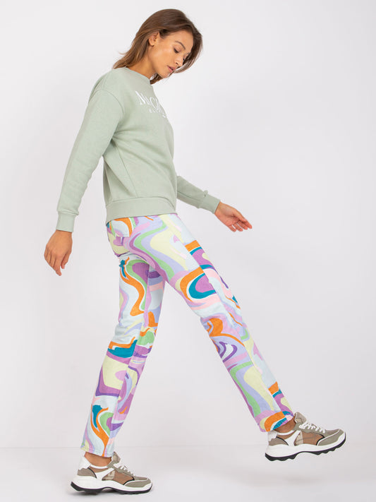 SUBLEVEL Jasnozielona bluza dresowa