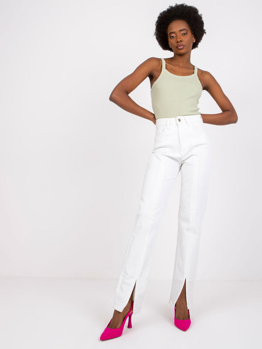 SUBLEVEL Jasnozielony top basic